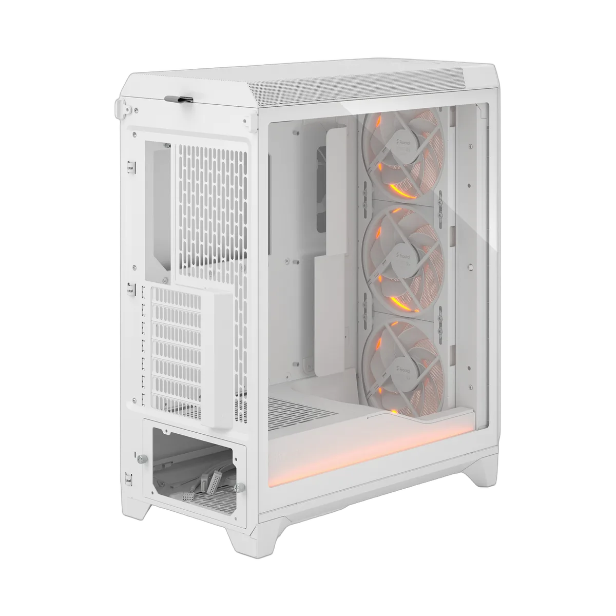 Fractal Design Meshify 3 Ambience Pro RGB TG Clear Tint Blanc - MT/Sans Alim/E-ATX — vue 5