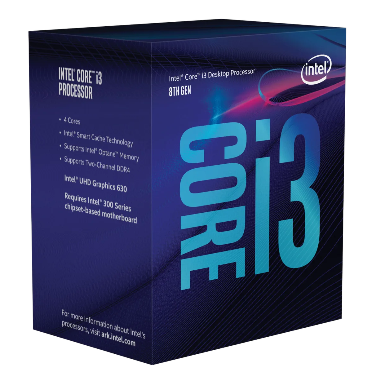 Intel Core i3 8100 OEM — vue 1