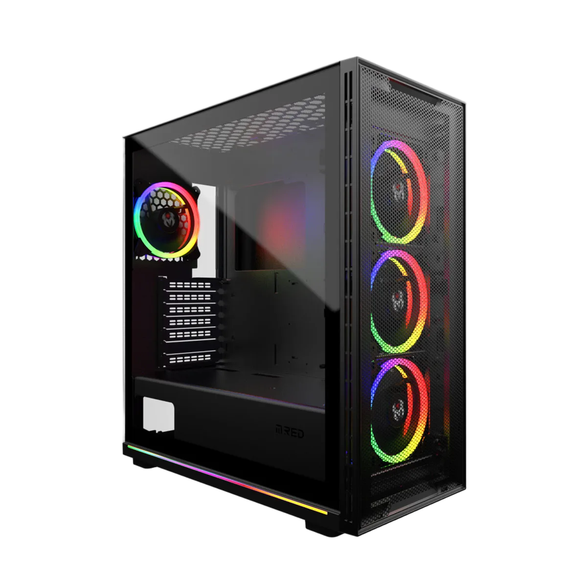 M.RED BLACK DESTROYER Alpha-G - ARGB - MT/ATX — vue 1