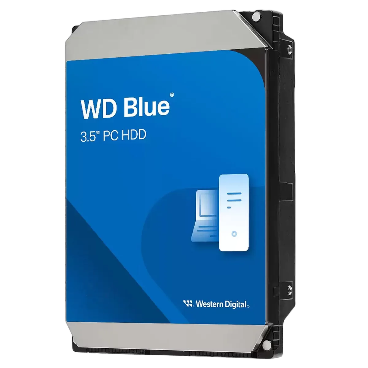 WD 4To BLUE SATA III 256Mo - WD40EZAX — vue 1
