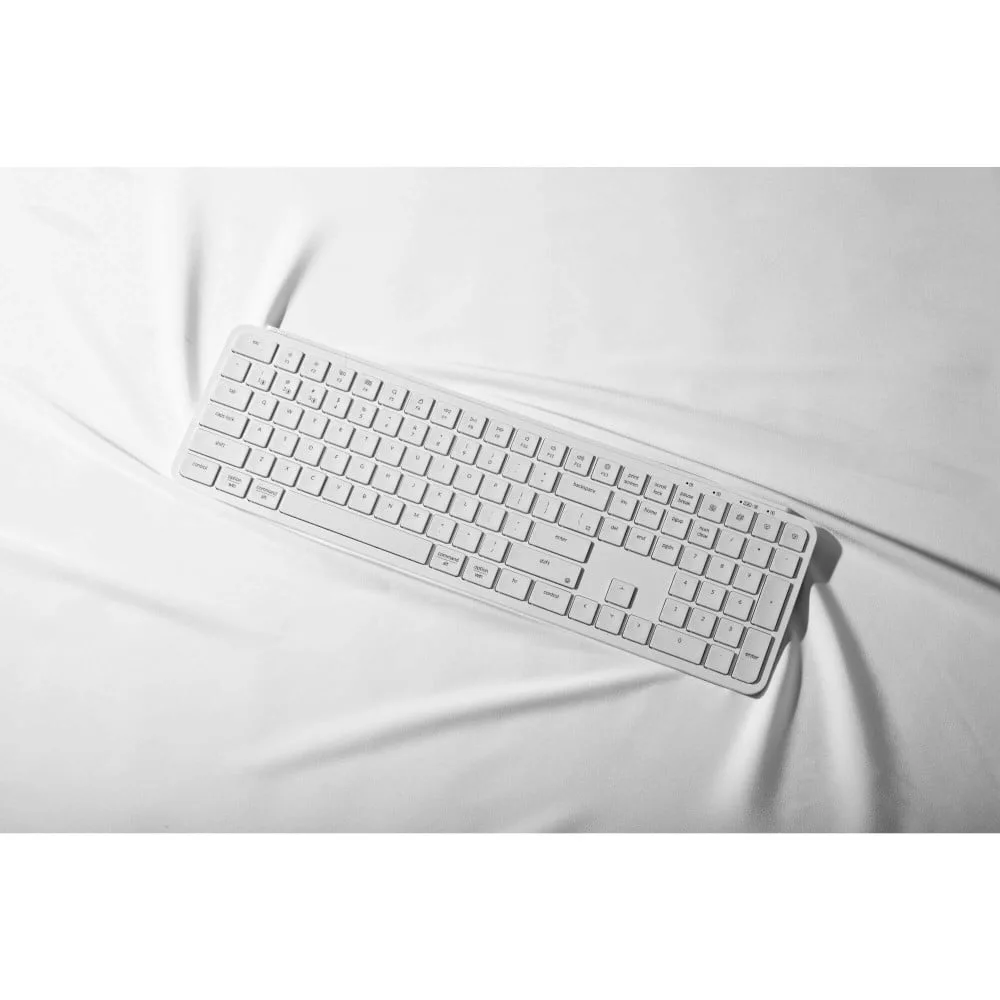 Keychron B6 Pro - Membrane - Sans-Fil - Blanc — vue 3