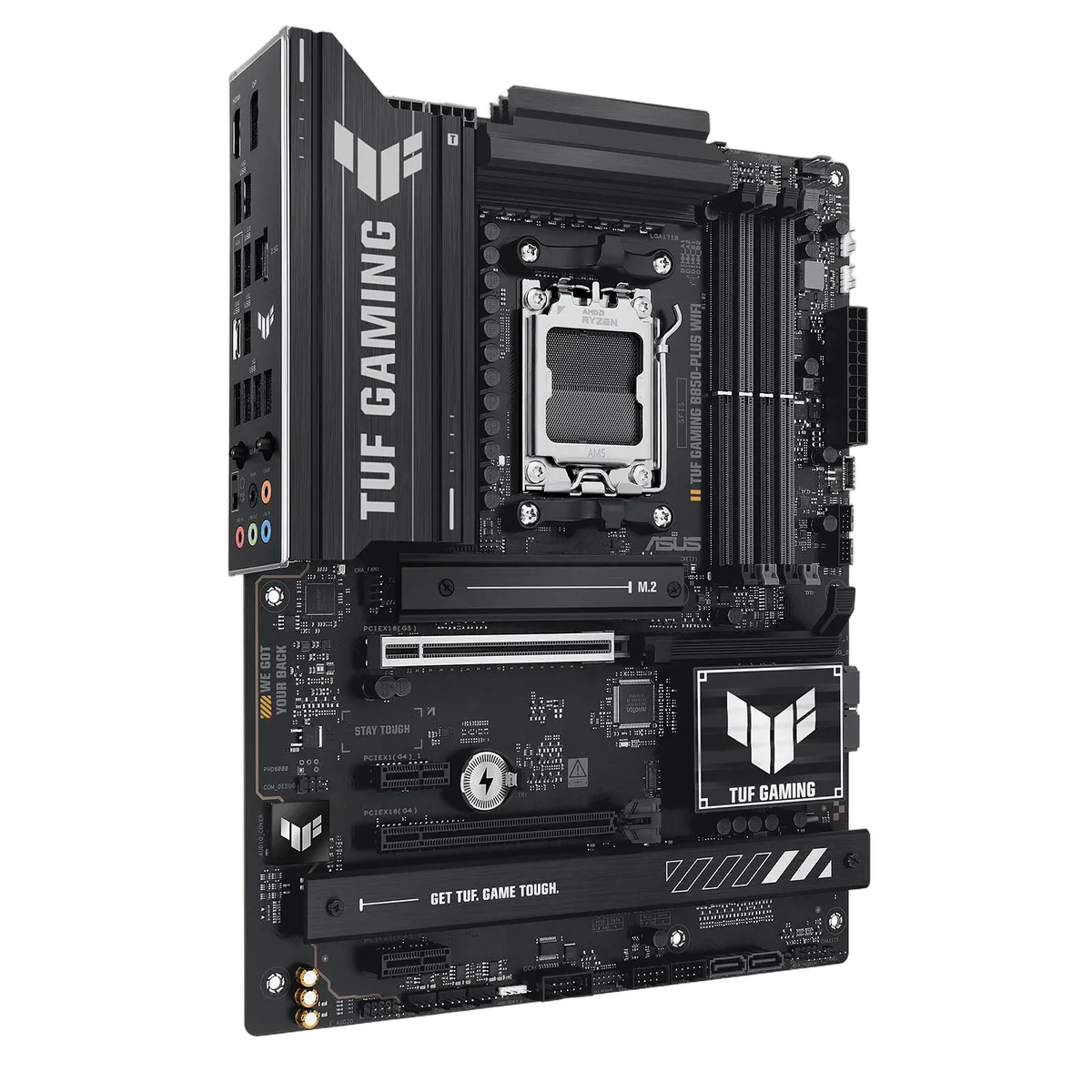 Asus TUF GAMING B850-PLUS WIFI — vue 3