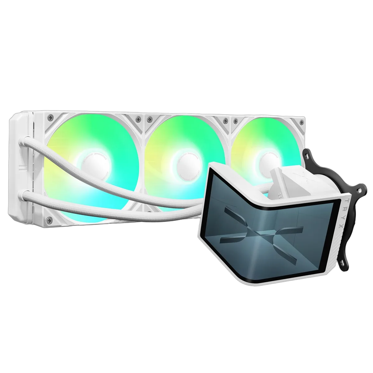 TRYX PANORAMA SE ARGB 360 - Blanc — vue 1