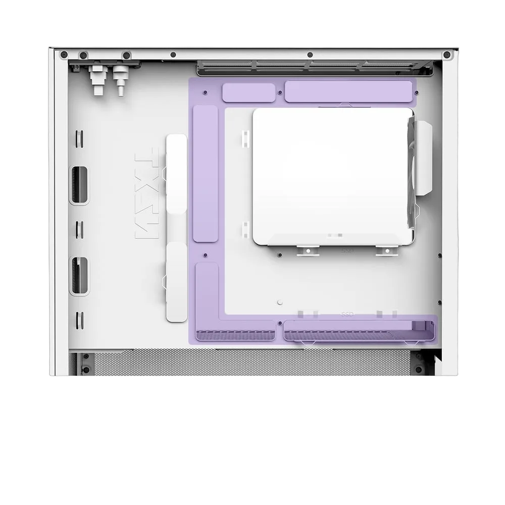 NZXT H3 Flow Blanc - MT/Sans Alim/mATX — vue 11