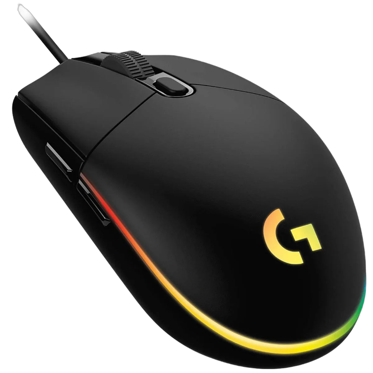 Logitech G203 Lightsync - Filaire - RGB - Noir — vue 3