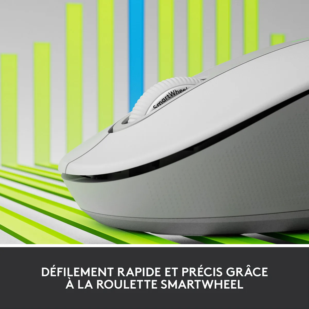 Logitech Signature M650 L - Sans-Fil - Blanc — vue 5
