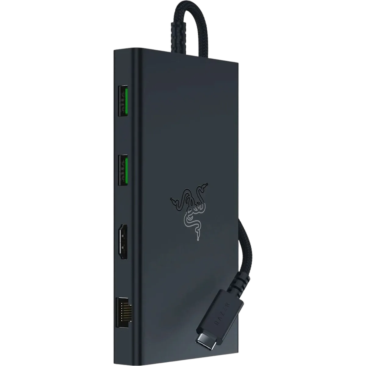 Razer USB-C Dock - Noir - 1xHDMI/RJ45/2xUSB-C/4xUSB-A/Audio Jack/Lecteur de cartes — vue 8