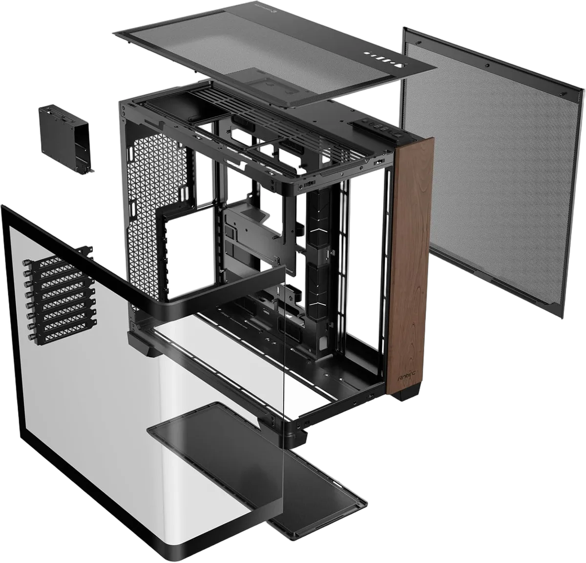 Antec C8 Wood Boîtier ATX Full Tower Noir, vue 11