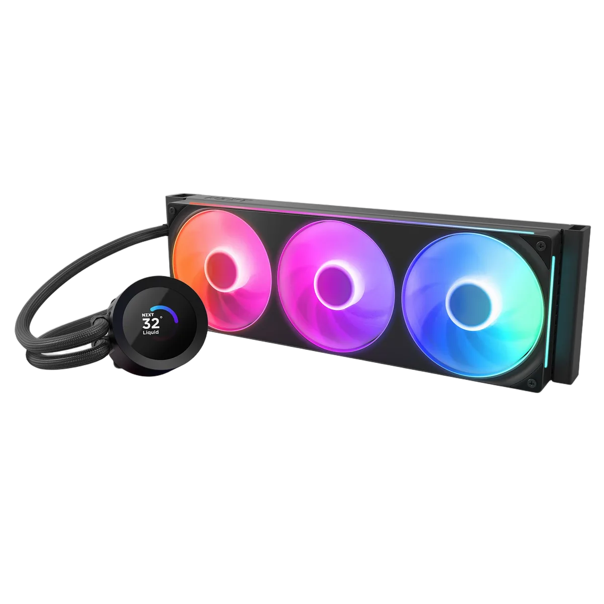 NZXT Kraken Plus 360 RGB - 360mm - Noir — vue 4