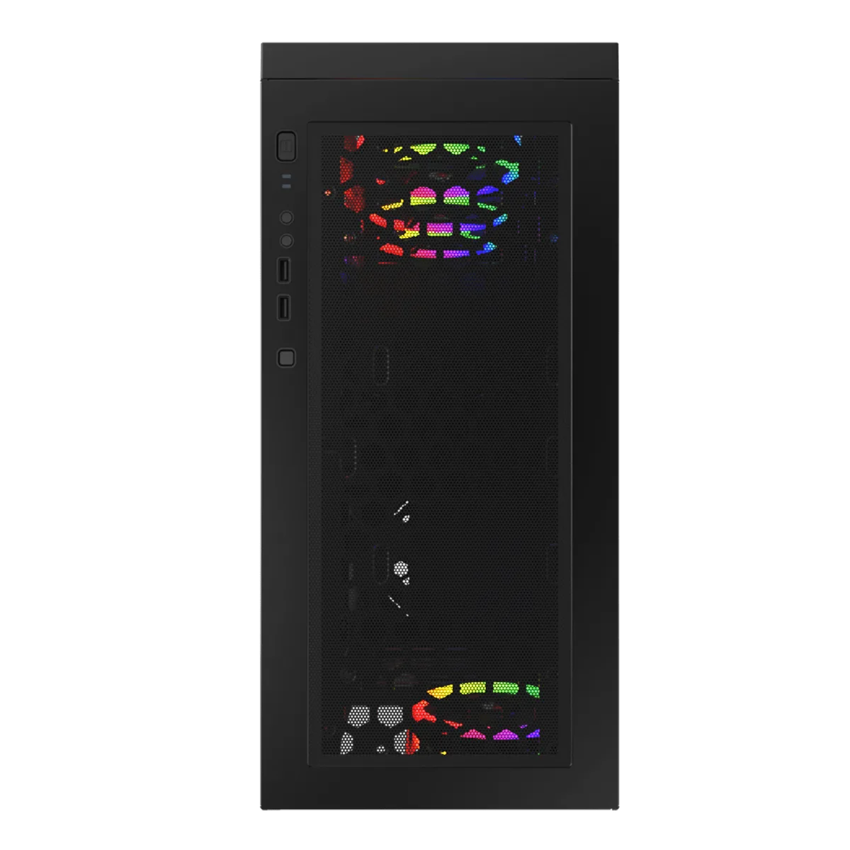 M.RED BLACK DESTROYER Glass-G - ARGB - MT/ATX — vue 3
