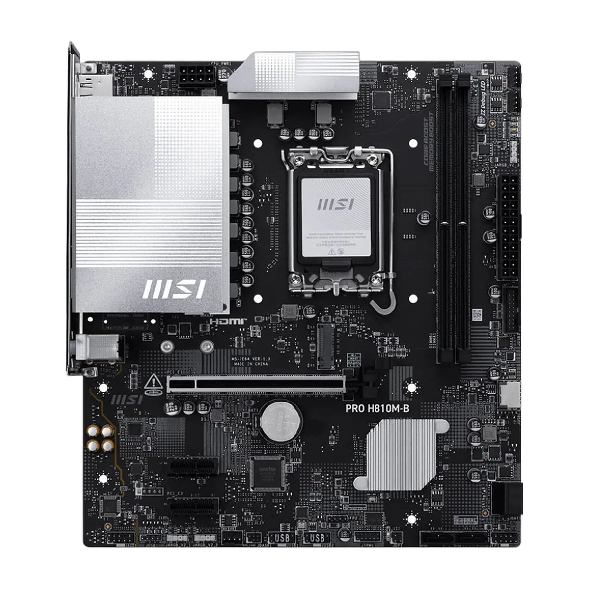 MSI PRO H810M-B — vue 3