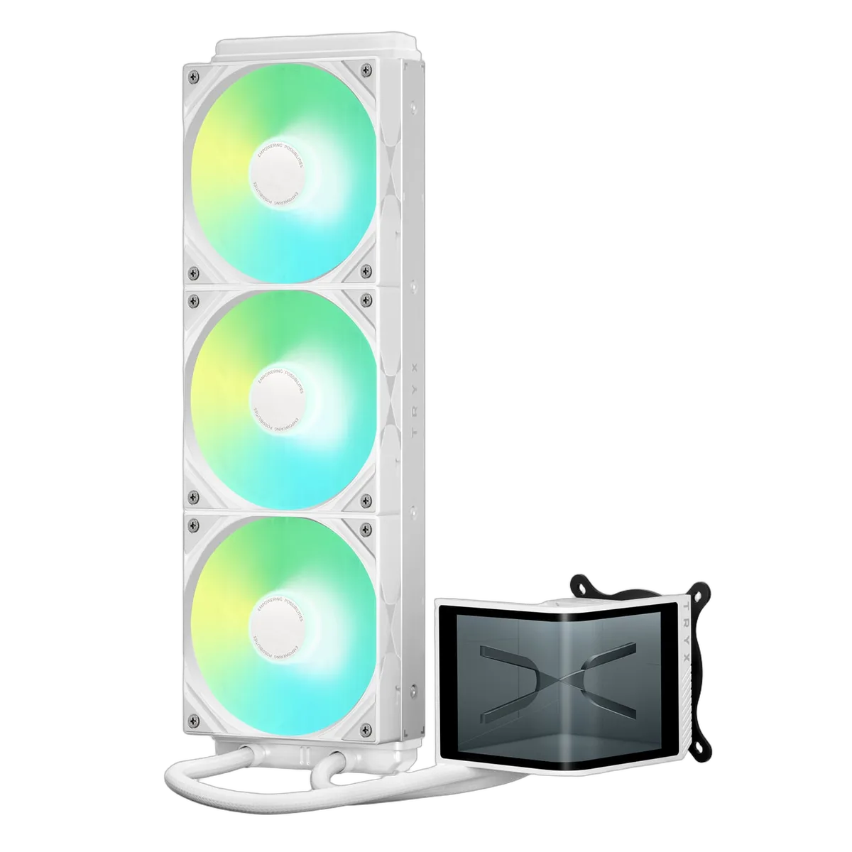 TRYX PANORAMA SE ARGB 360 - Blanc — vue 3