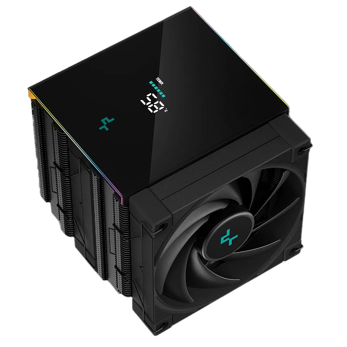 Deepcool AK620 DIGITAL - Noir — vue 3