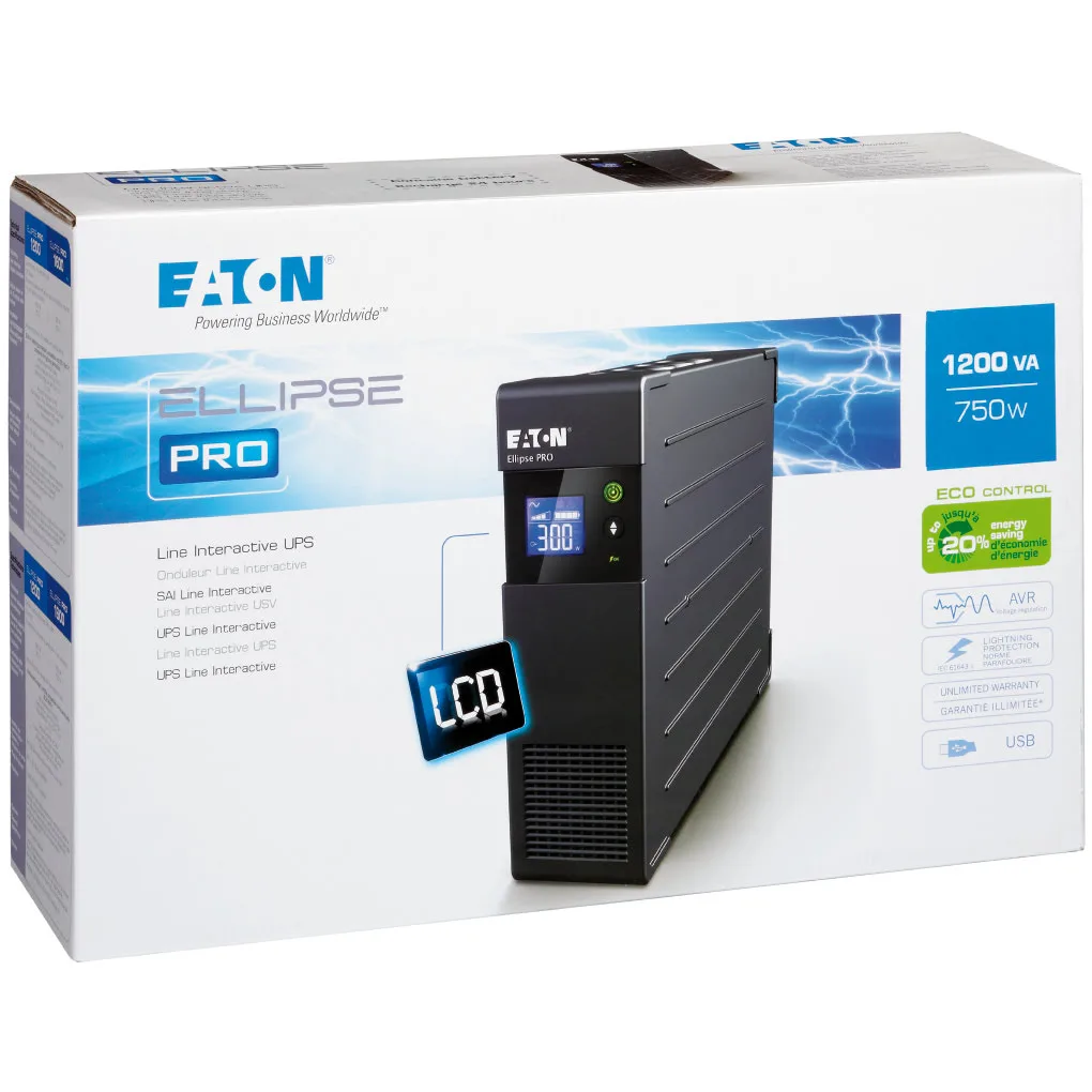 EATON MGE Ellipse PRO 1200FR, vue 2