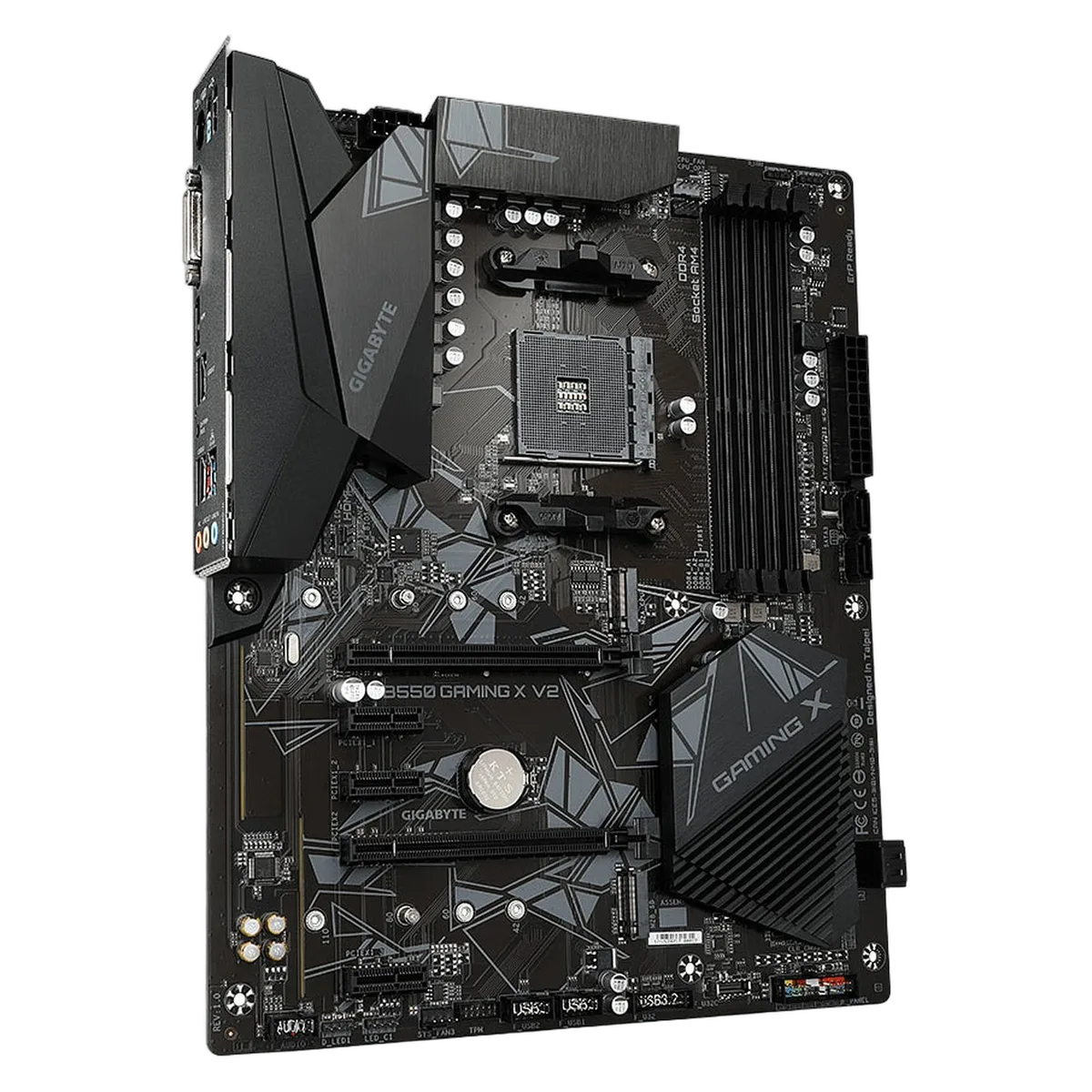 Gigabyte B550 GAMING X V2 — vue 3