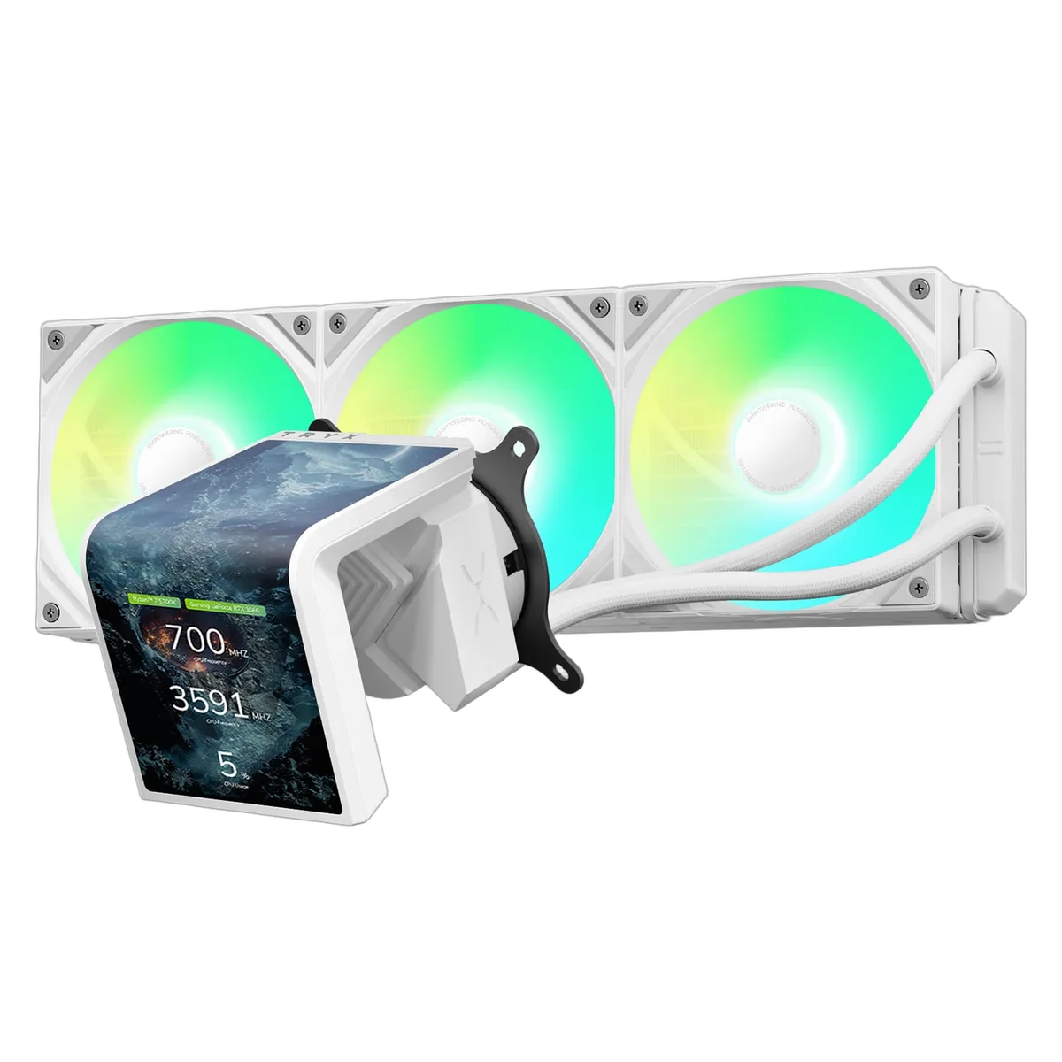 TRYX PANORAMA SE ARGB 360 - Blanc — vue 2