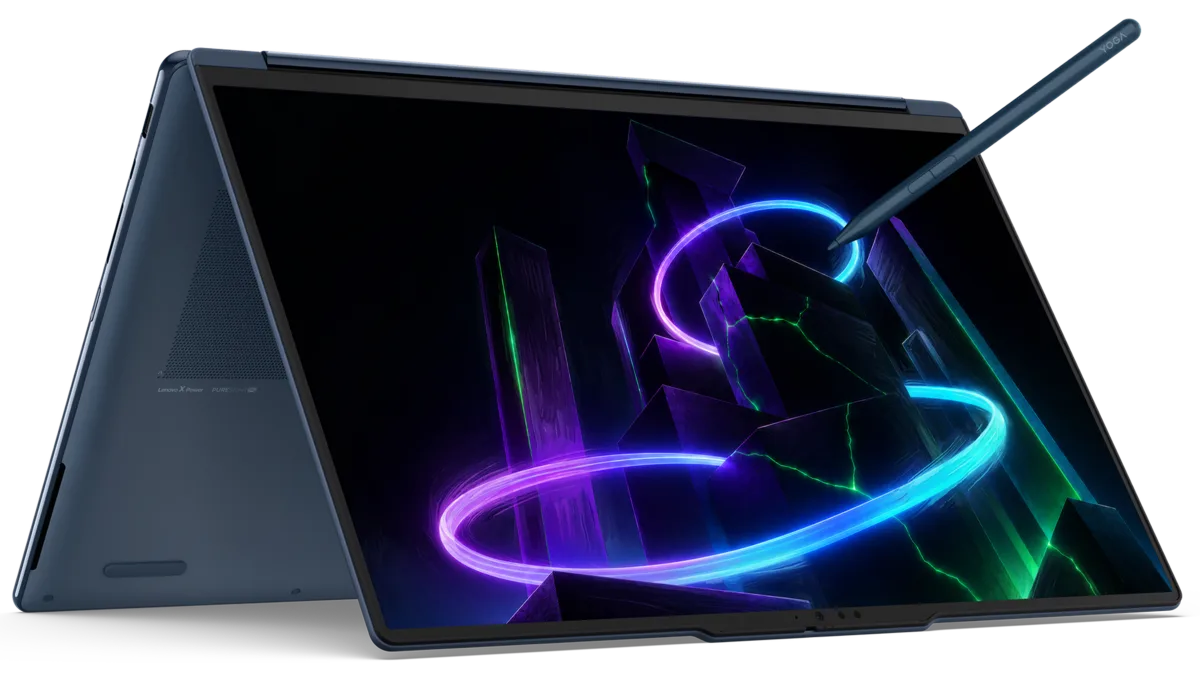 Lenovo Yoga 9 2-in-1 16N1X11 - 16" 2.8K OLED 120Hz RTX Spark N1X PRO 650 32Go 1To W11, vue 2
