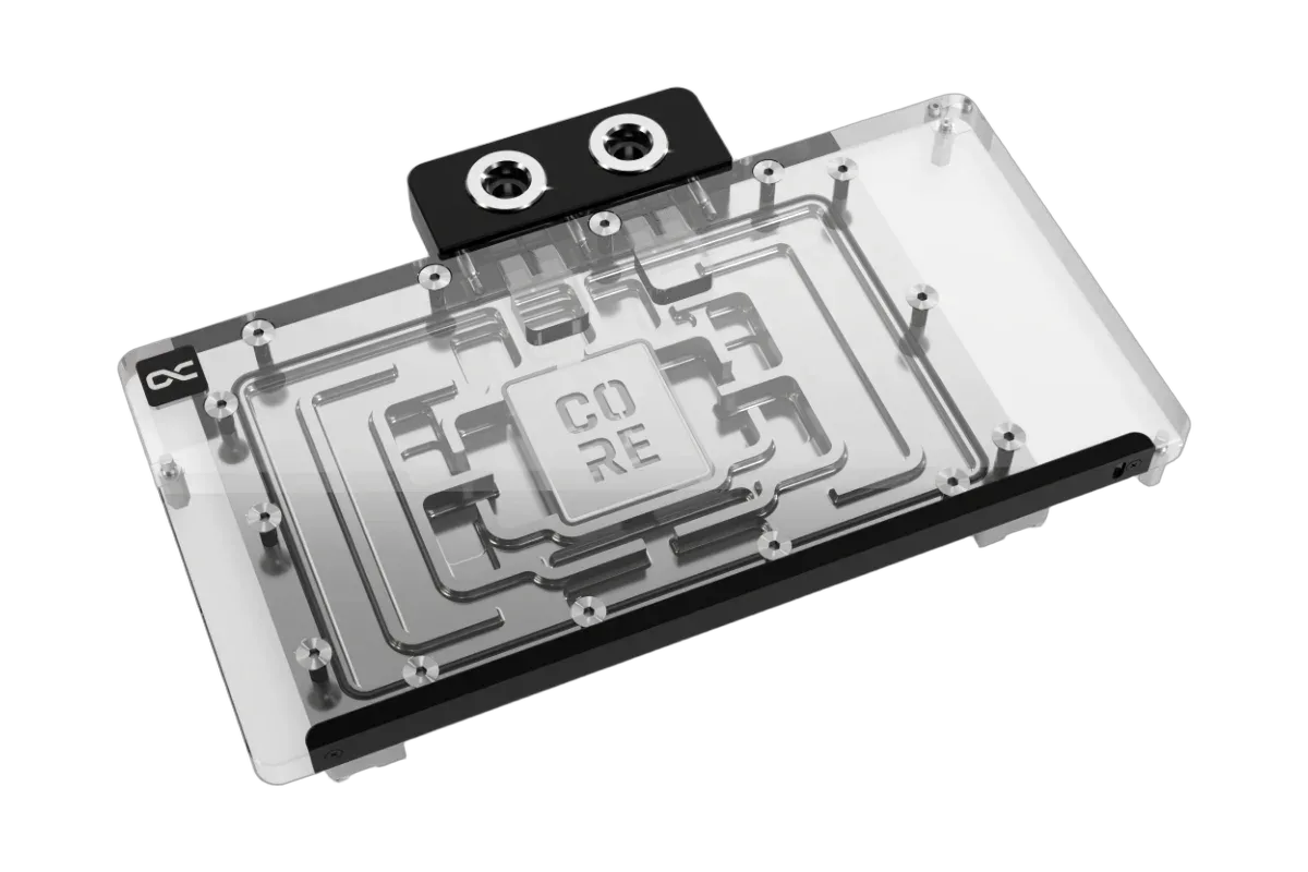 Alphacool Core Geforce RTX 5090 Solid + AMP avec Backplate — vue 2