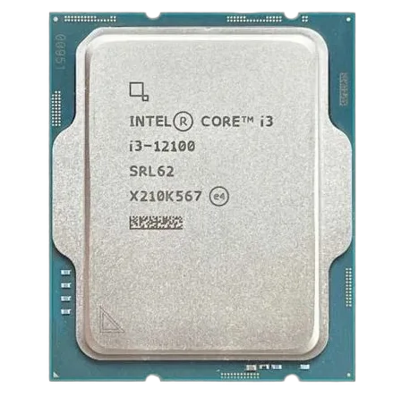 Intel Core i3-12100 4.30GHZ LGA1700 Tray — vue 1