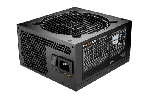be quiet! ATX 550W - 80+ Gold - Pure Power 13 M Noir — vue 3