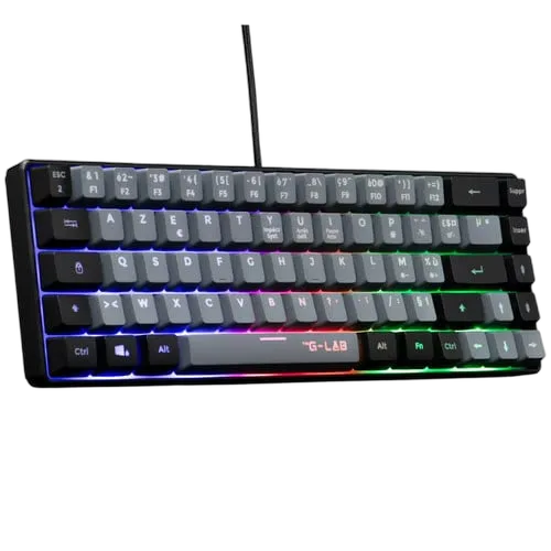 The G-LAB Keyz Hydro 60% - Membrane - Filaire - RGB - Noir