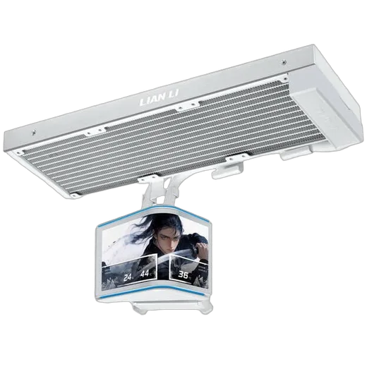 Lian-Li HydroShift II OLED Curved Fanless blanc