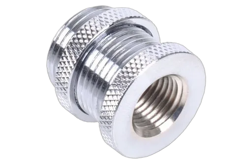 Alphacool Fitting Passe-Cloison G1/4" - Chrome — vue 2