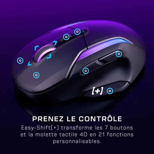 Turtle Beach Kone II Air - Sans-Fil - RGB - Noir — vue 7
