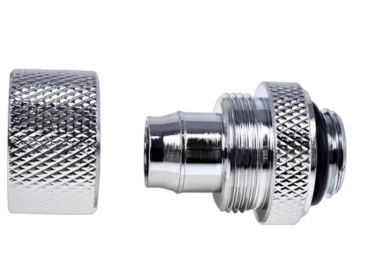 Alphacool Eiszapfen Fitting - 13/10/mm - G1/4 - Pack de 6 - Chrome — vue 2