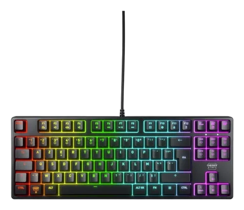 Cherry K4V2 TKL - Mécanique - Filaire - RGB - Noir
