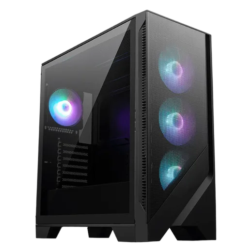 MSI MAG FORGE 320R AIRFLOW Noir - MT/Sans Alim/ATX — vue 1