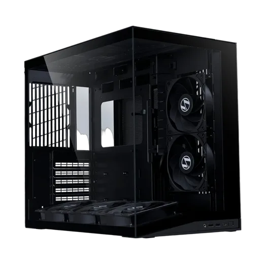 Lian-Li O11D Mini V2 Flow Noir - mT/Sans Alim/ATX