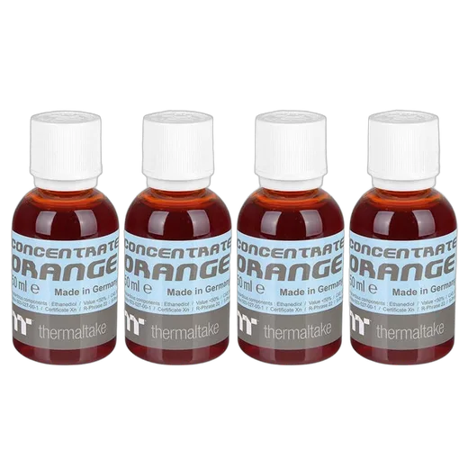 Thermaltake Liquide de refroidissement Tt Premium Concentrate Orange 4 x 50ml — vue 1