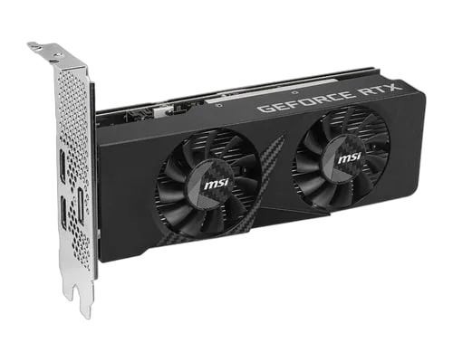 MSI RTX 3050 LP E 6G OC — vue 3