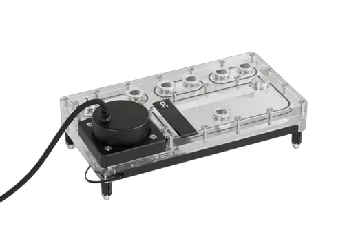Alphacool Core Distro Plate 240 gauche V.2 avec pompe D5 Apex
