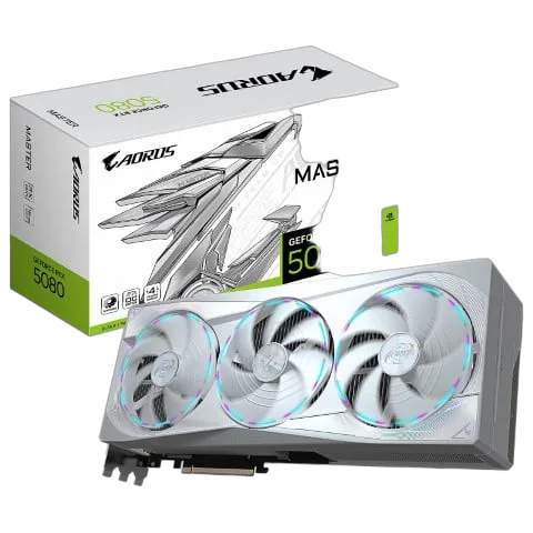 Gigabyte AORUS GeForce RTX 5080 MASTER ICE 16G