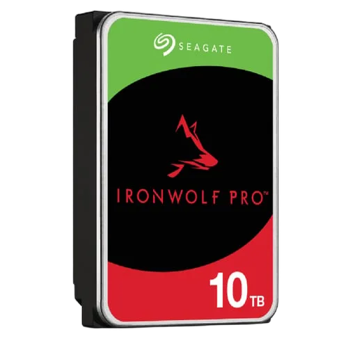 Seagate 10To IronWolf Pro SATA III 256Mo - ST10000NT001 — vue 3