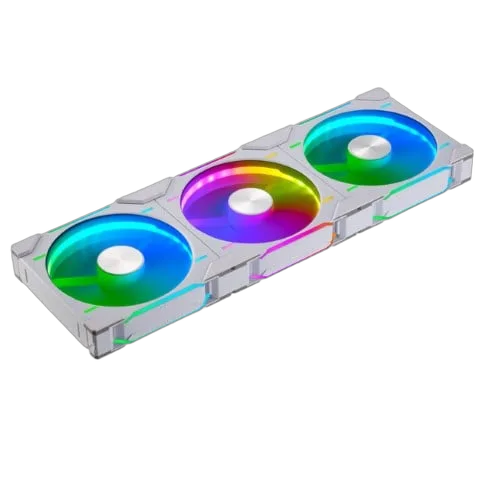 Phanteks D30 PWM Regular Airflow D-RGB - Pack 3x140mm - Blanc