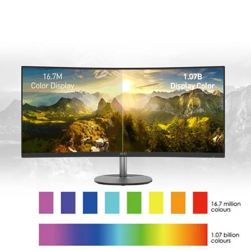 MSI PRO MP341CQ - 34" WQHD CURVE 100Hz VA 1ms FreeSync — vue 6