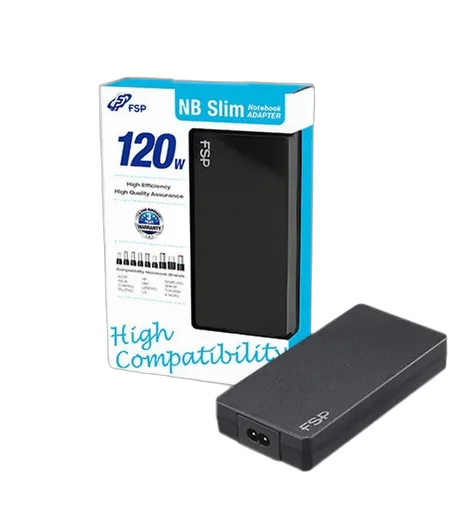FSP NB PRO Slim Adapateur Universel 120W — vue 1