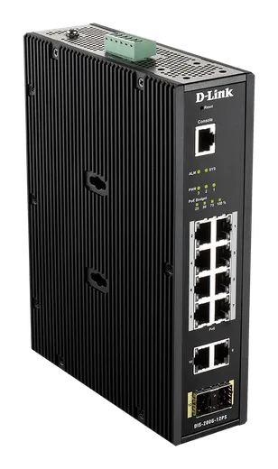 8 Ports PoE Gigabit + 2 Ports SFP - Manageable