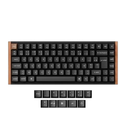 K2 HE 75% - Magnétique/Sans-Fil/RGB/Noir