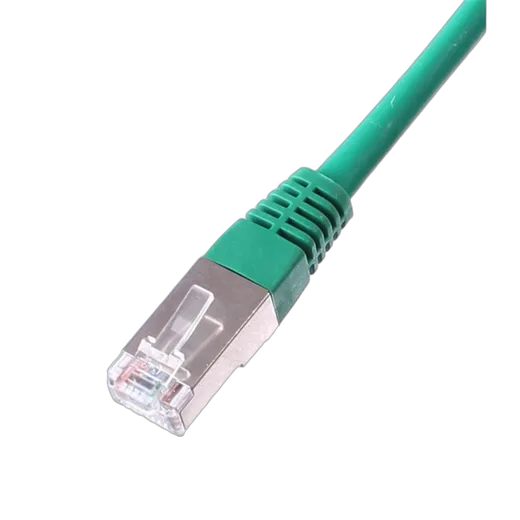 UNIFORMATIC Câble réseau RJ45 CAT6 FTP - 10m Vert — vue 1