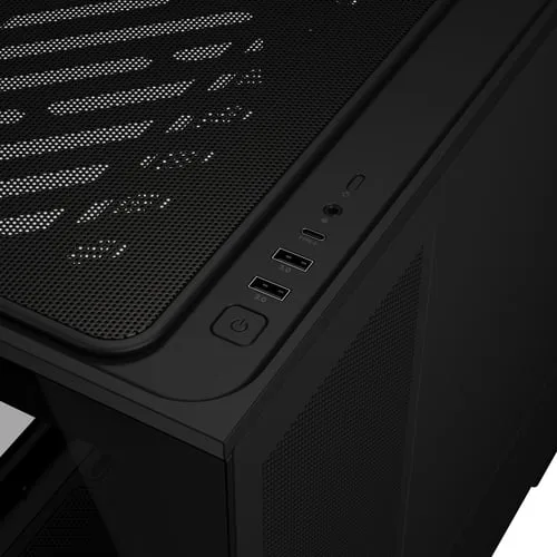 Asus Prime AP202 TG ARGB Noir - mT/Sans Alim/mATX — vue 11