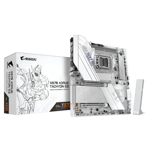 Gigabyte X870 AORUS TACHYON ICE - X870/AM5/ATX-Seconde Vie
