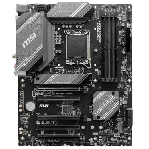 MSI B760 GAMING PLUS WIFI — vue 4