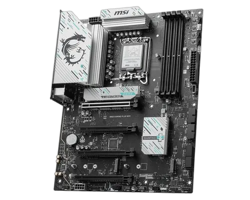 MSI B860 GAMING PLUS WIFI — vue 3