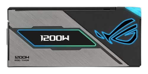 Asus ATX 1200W - 80+ Platinum - ROG Thor 1200P3 Noir — vue 2