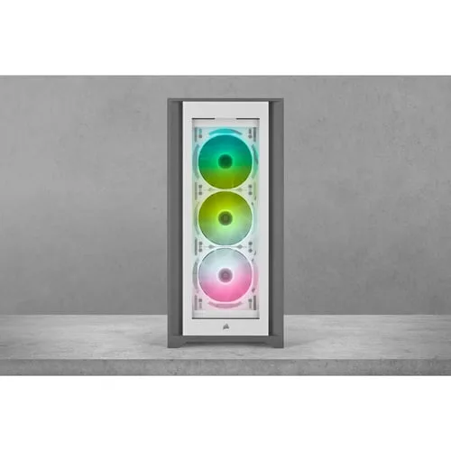 Corsair iCUE SP120 RGB ELITE Performance Pack triple-Blanc — vue 2