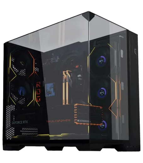 Lian-Li O11 Vision Noir - MT/Sans Alim/E-ATX
